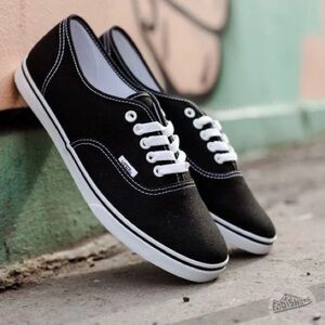 Vans Autentic Lowpro Black & White Shoes